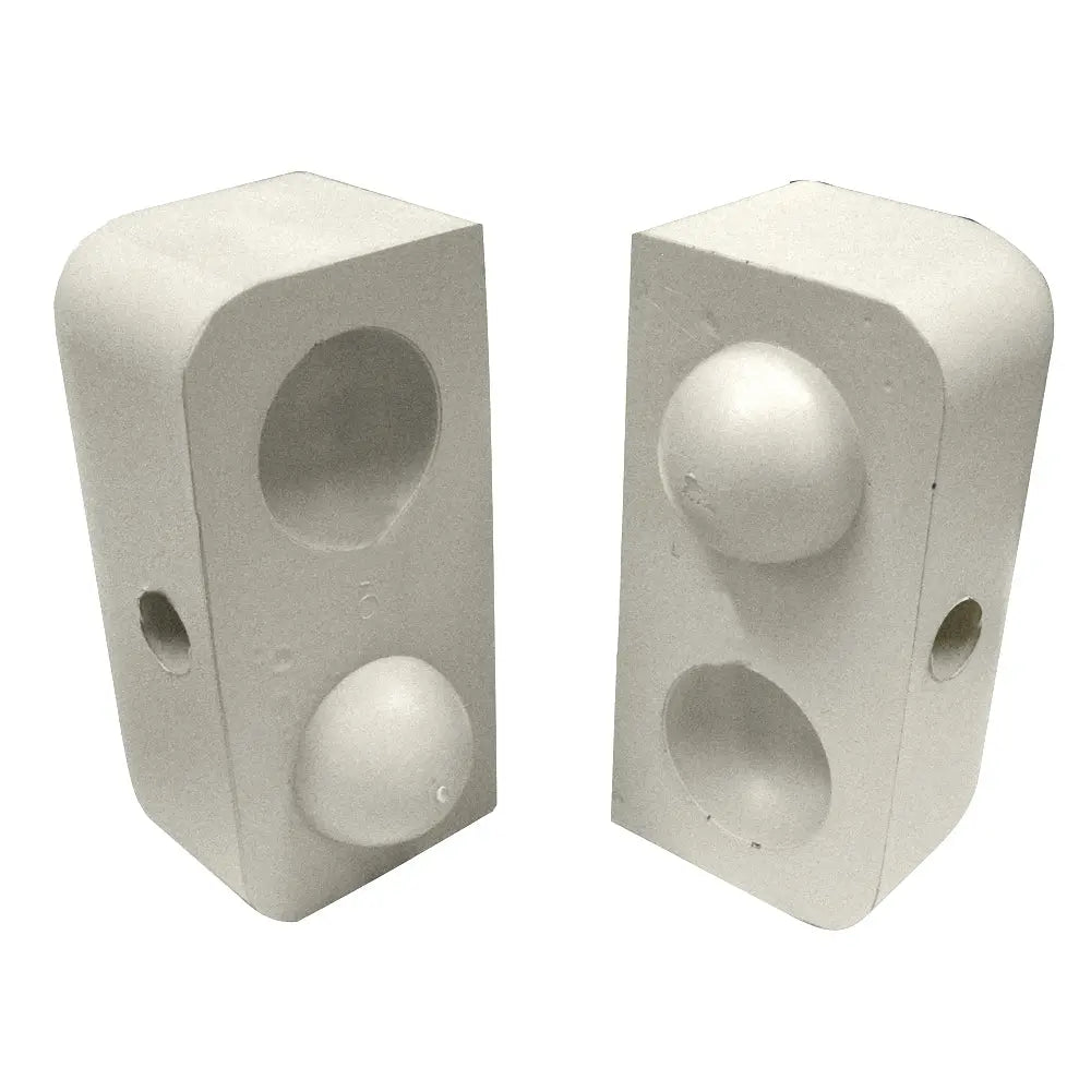 Dock Edge Dockap Premium Foam Profile 2-Inch Cap in Putty