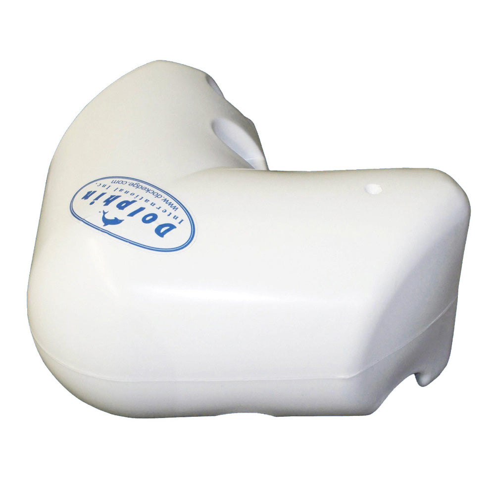 Dock Edge Dolphin Dockside Corner Bumper 12 x 12 - White