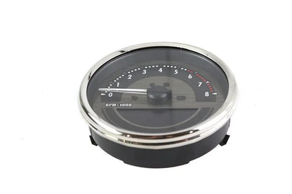 V-Twin 83137 5 Inch Electronic Speedometer Assembly for Harley Davidson FXST and FLST Models by V-Twin
