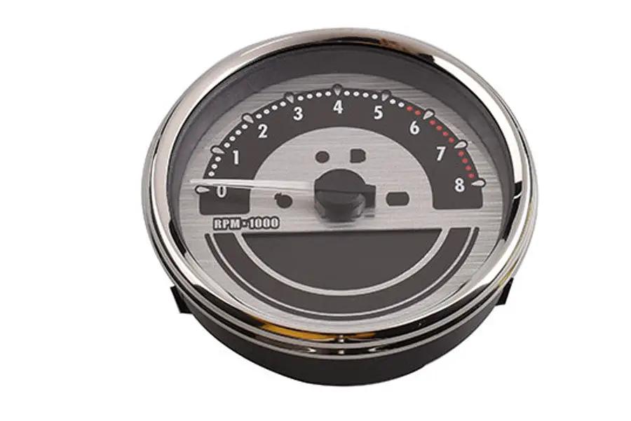 V-Twin 5 Inch Electronic Speedometer Assembly for Harley Davidson FXST & FLST Models by V-Twin