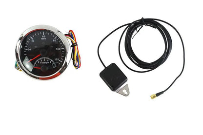 V-Twin 83143 85mm GPS Speedometer and Tachometer Gauge for Harley Davidson FL Models by V-Twin