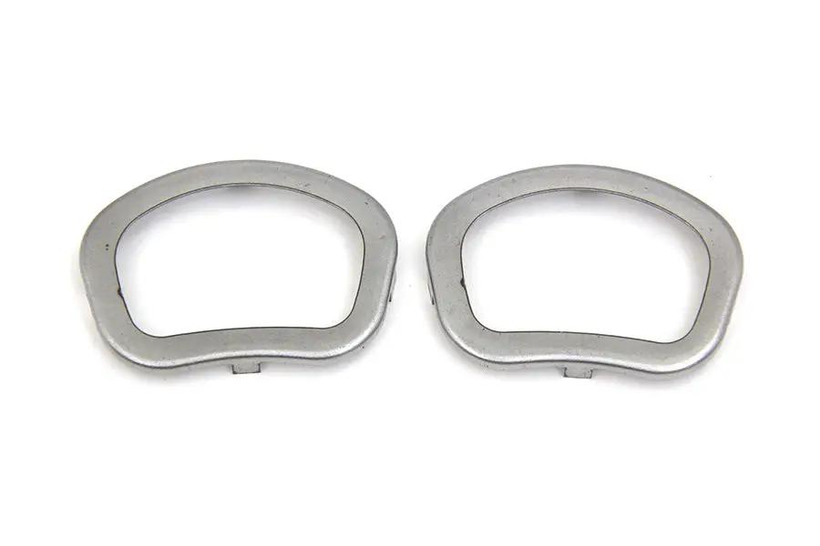 V-Twin Dash Lens Frame Set Raw for Harley Davidson EL and U Models (Part #64603) by V-Twin