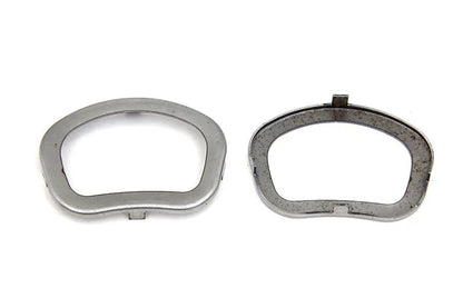 V-Twin Dash Lens Frame Set Raw for Harley Davidson EL and U Models (Part #64603) by V-Twin