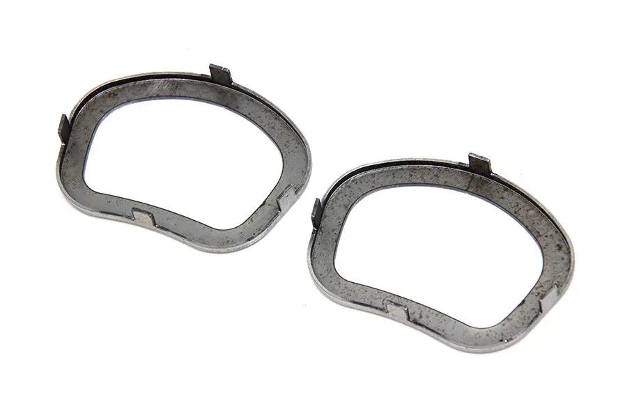 V-Twin Dash Lens Frame Set Raw for Harley Davidson EL and U Models (Part #64603) by V-Twin