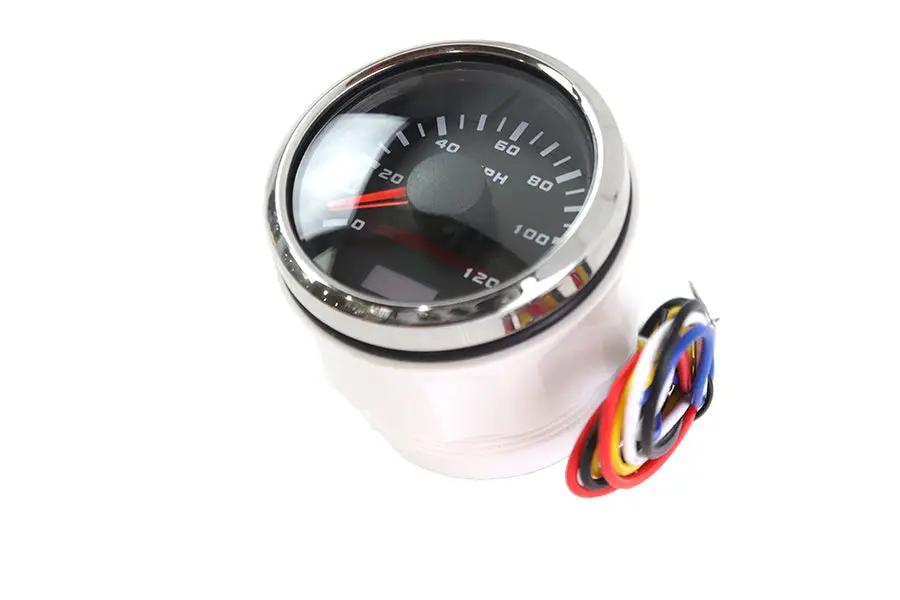 V-Twin 52mm GPS Speedometer Part #83142 – Motorcycle Speed and Navigation Gauge by V-Twin