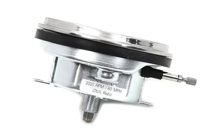 V-Twin 90110B Speedometer with 2:1 Ratio and Red Needle for Harley Davidson FL (1941-1950) by V-Twin