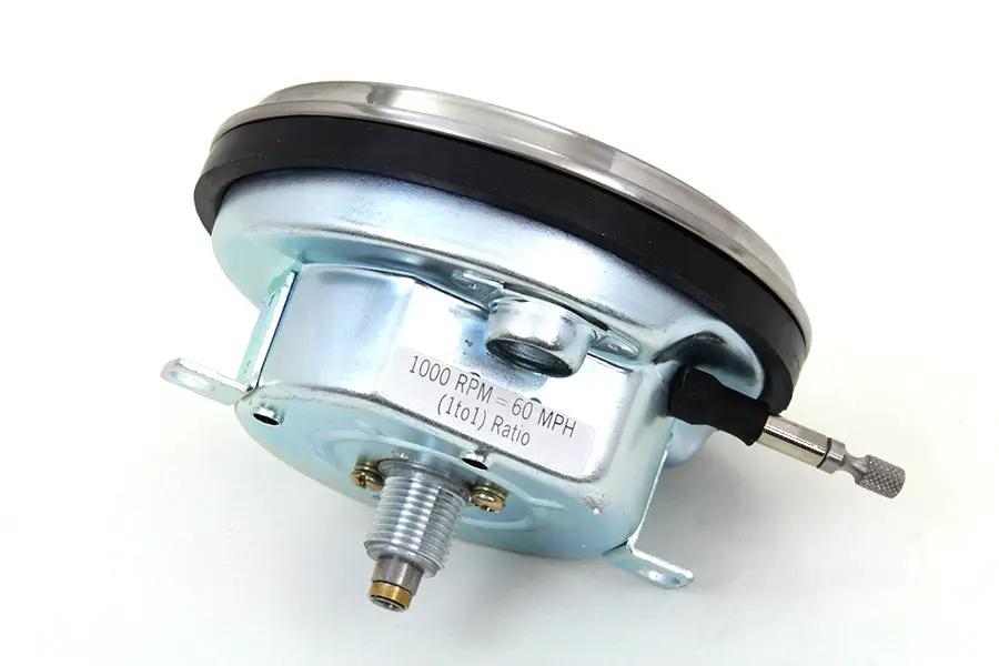 V-Twin Speedometer with 1:1 Ratio and Red Needle for Harley Davidson FL Models by V-Twin
