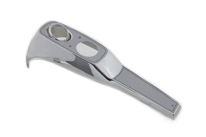 V-Twin FXR Chrome Dash Panel with 52mm Gauge Compatibility by V-Twin