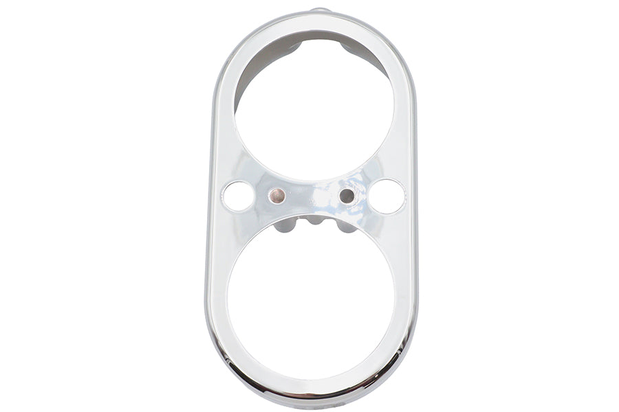 V-Twin 16205 FXS Dash Panel Chrome for 1977-1984 Harley-Davidson FXS