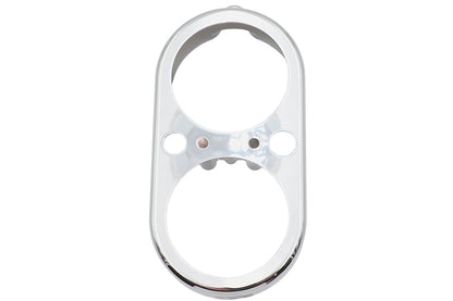 V-Twin 16205 FXS Dash Panel Chrome for 1977-1984 Harley-Davidson FXS