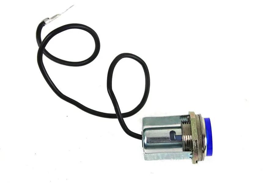 V-Twin Part 70117A Blue High Beam Indicator Lamp for Harley Davidson FX and XL Models by V-Twin