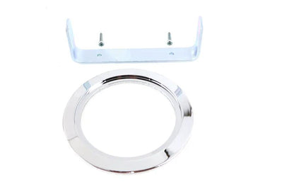 V-Twin Speedometer Adapter Ring Kit Chrome for Harley Davidson FL 1941-1950 by V-Twin