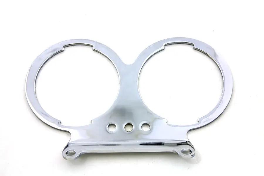 V-Twin Dual Gauge Mount Bracket for Harley Davidson XL and FXR Models by V-Twin