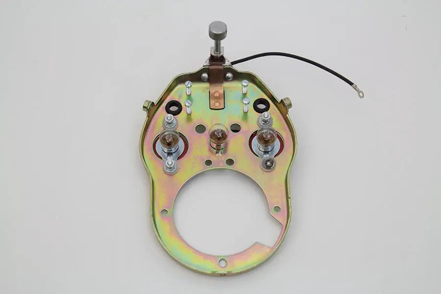 V-Twin Replica Cateye Dash Base Assembly for Harley Davidson WL and EL Models by V-Twin
