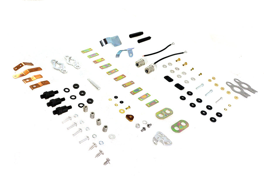 V-Twin 39-0159 Replica Cateye Dash Base Rebuild Kit for Harley-Davidson WL and EL