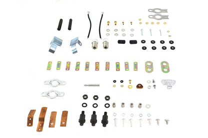 V-Twin 39-0159 Replica Cateye Dash Base Rebuild Kit for Harley-Davidson WL and EL