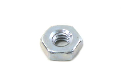 V-Twin Zinc Hex Nut 6/32 Inch Standard – Durable Fastener for Motorcycle Applications