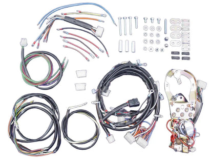 V-Twin 39-0191 5 Light Dash Base Wiring Harness Assembly for Harley Davidson FXST & FLST (1991-1995) by V-Twin