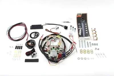 V-Twin 70-71 DSH ASSY Five Light Dash Base Wiring Harness Assembly for Harley Davidson FL Models by V-Twin