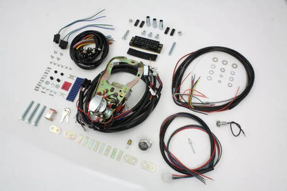 V-Twin 80-84 DSH ASSY Five Light Dash Base Wiring Harness Assembly for Harley Davidson FL Models by V-Twin