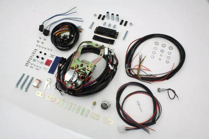 V-Twin 80-84 DSH ASSY Five Light Dash Base Wiring Harness Assembly for Harley Davidson FL Models by V-Twin