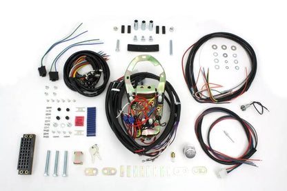 V-Twin 80-84 DSH ASSY Five Light Dash Base Wiring Harness Assembly for Harley Davidson FL Models by V-Twin