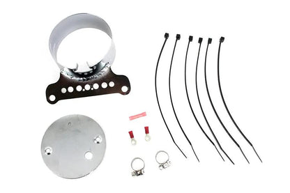 V-Twin Single Gauge Mount Bracket Chrome for Harley Davidson XL Models (Part T21-6927) by V-Twin