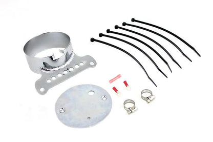 V-Twin Single Gauge Mount Bracket Chrome for Harley Davidson XL Models (Part T21-6927) by V-Twin