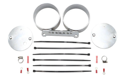 V-Twin Dual Gauge Mount Bracket Chrome Part T21-6924 for Harley Davidson XL Models by V-Twin