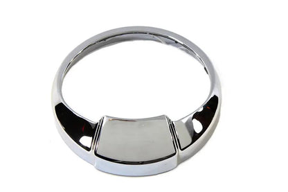 V-Twin Chrome 3.75 Inch Speedometer Visor for Harley Davidson FLTR – Part T21-6925 by V-Twin