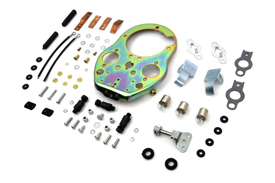 V-Twin 39-0229 Cateye Dash Base Assembly for Harley Davidson W and G Models by V-Twin