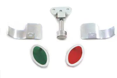 V-Twin Cateye Lens and Switch Kit for Harley Davidson EL and UL Models by V-Twin