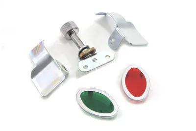 V-Twin Cateye Lens and Switch Kit for Harley Davidson EL and UL Models by V-Twin