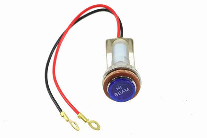 V-Twin Blue High Beam Indicator Lamp for Harley Davidson FX and XL Models by V-Twin