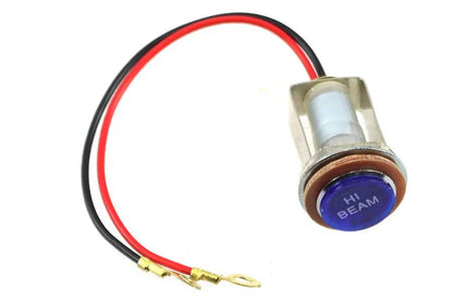 V-Twin Blue High Beam Indicator Lamp for Harley Davidson FX and XL Models by V-Twin