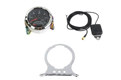V-Twin 85mm GPS Combo Tachometer and Speedometer Kit for Harley Davidson FXR and XL Models by V-Twin
