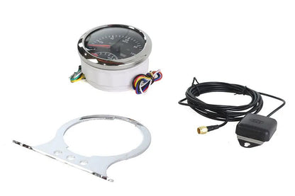 V-Twin 85mm GPS Combo Tachometer and Speedometer Kit for Harley Davidson FXR and XL Models by V-Twin