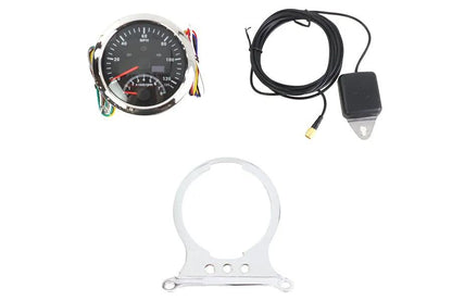 V-Twin 85mm GPS Combo Tachometer and Speedometer Kit for Harley Davidson FXR and XL Models by V-Twin