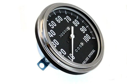 V-Twin Replica Police 2:1 Speedometer for Harley Davidson FL Models by V-Twin