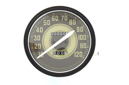 V-Twin Speedometer with 2:1 Ratio and Army Graphics for Harley Davidson FL (1941-1950) by V-Twin