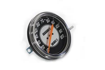 V-Twin Speedometer with 2:1 Ratio and Orange Needle for Harley Davidson FL (1941-1950) by V-Twin