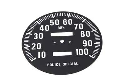 V-Twin Speedometer Tin Face for Harley Davidson FL 1968-1977 by V-Twin