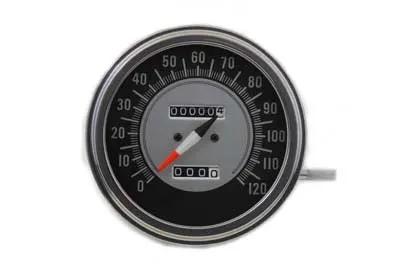 V-Twin Speedometer with 2:1 Ratio for Harley Davidson FL Models - Part #72412 by V-Twin