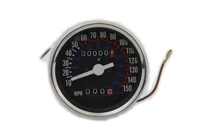 V-Twin 72307 2:1 Speedometer Head with Odometer Rest Cable for Harley Davidson FX Models by V-Twin