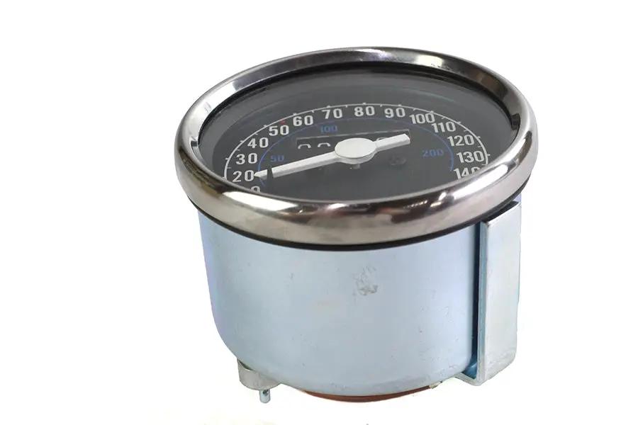 V-Twin 72504 2:1 Speedometer Head for Harley Davidson FX (1973-1982) - 4 Inch Diameter by V-Twin