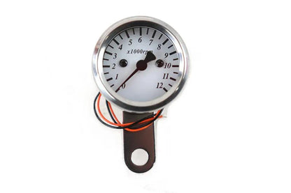 V-Twin Deco 48mm Mechanical Tachometer Kit with 2:1 Ratio by V-Twin