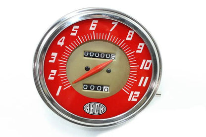 V-Twin Replica Speedometer with 2240:60 Ratio for Harley Davidson FXST and FLST Models by V-Twin