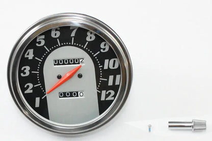 V-Twin 72397C Speedometer with 2240:60 Ratio for Harley Davidson FXST and FLST (1984-1990) by V-Twin