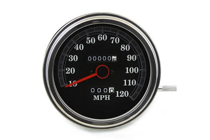 V-Twin Speedometer with 2:1 Ratio for Harley Davidson FL (1941-1950) – 2-7/8 Inch Body Diameter by V-Twin