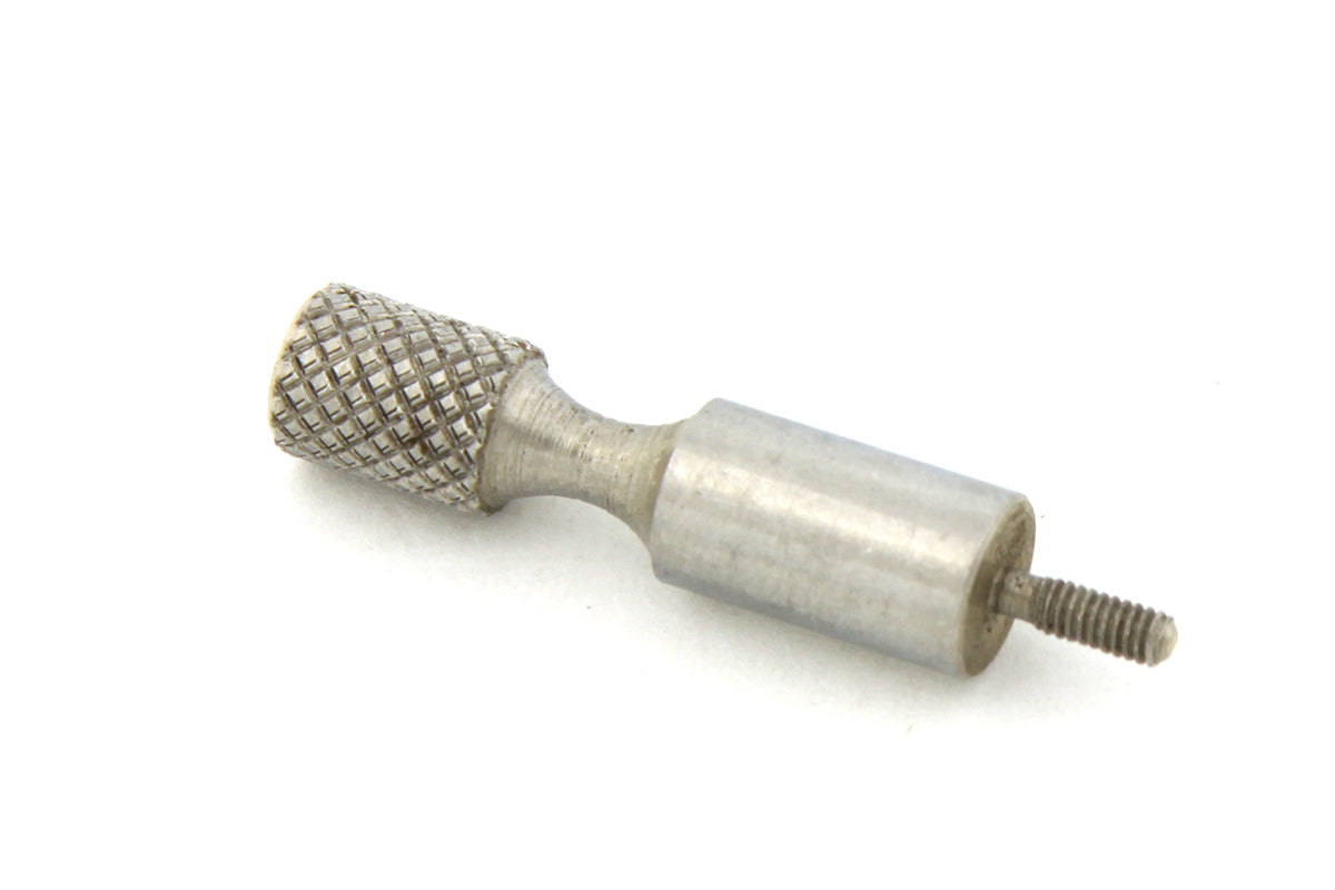 V-Twin Knurled Stainless Steel Speedometer Reset Knob Part #76495 for Harley Davidson FL & FXST Models